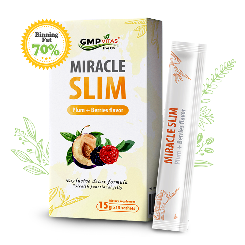 Miracle Slim Ultimate Fat Burner Diet Detox Jelly【15sachets/box】