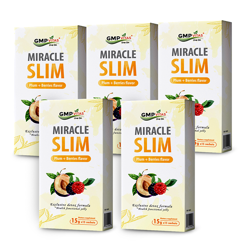 Miracle Slim Ultimate Fat Burner Diet Detox Jelly JUMBO PACK【5 boxes】